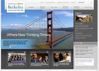 Haas School of Business front page